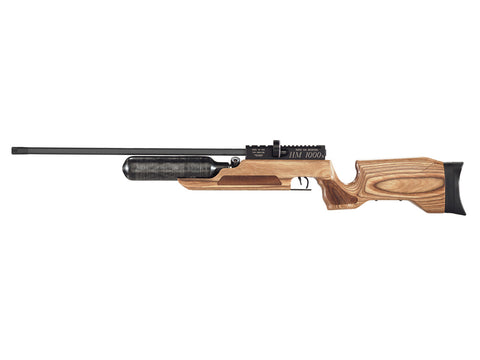 RAW HM1000x LRT PCP Air Rifle, Tan Laminate, No Shroud - Caliber 0.22 - FPS 950