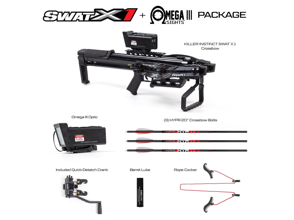Killer Instinct Swat X1 Omega III Package - FPS 405