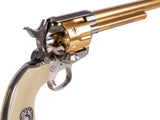 Colt Peacemaker 7.5" CO2 BB Revolver, Nickel Weathered - Caliber 0.177 - FPS 410