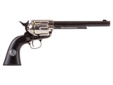 Colt Peacemaker 7.5" CO2 BB Revolver, Nickel Weathered - Caliber 0.177 - FPS 410