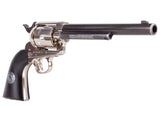 Colt Peacemaker 7.5" CO2 BB Revolver, Nickel Weathered - Caliber 0.177 - FPS 410