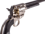 Colt Peacemaker 7.5" CO2 BB Revolver, Nickel Weathered - Caliber 0.177 - FPS 410