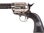 Colt Peacemaker 7.5" CO2 BB Revolver, Nickel Weathered - Caliber 0.177 - FPS 410