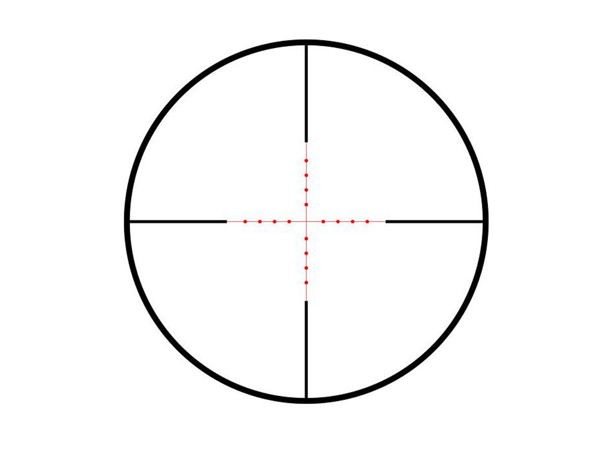 Hawke Vantage 6-24x50 AO, Mil-Dot IR, 1" tube