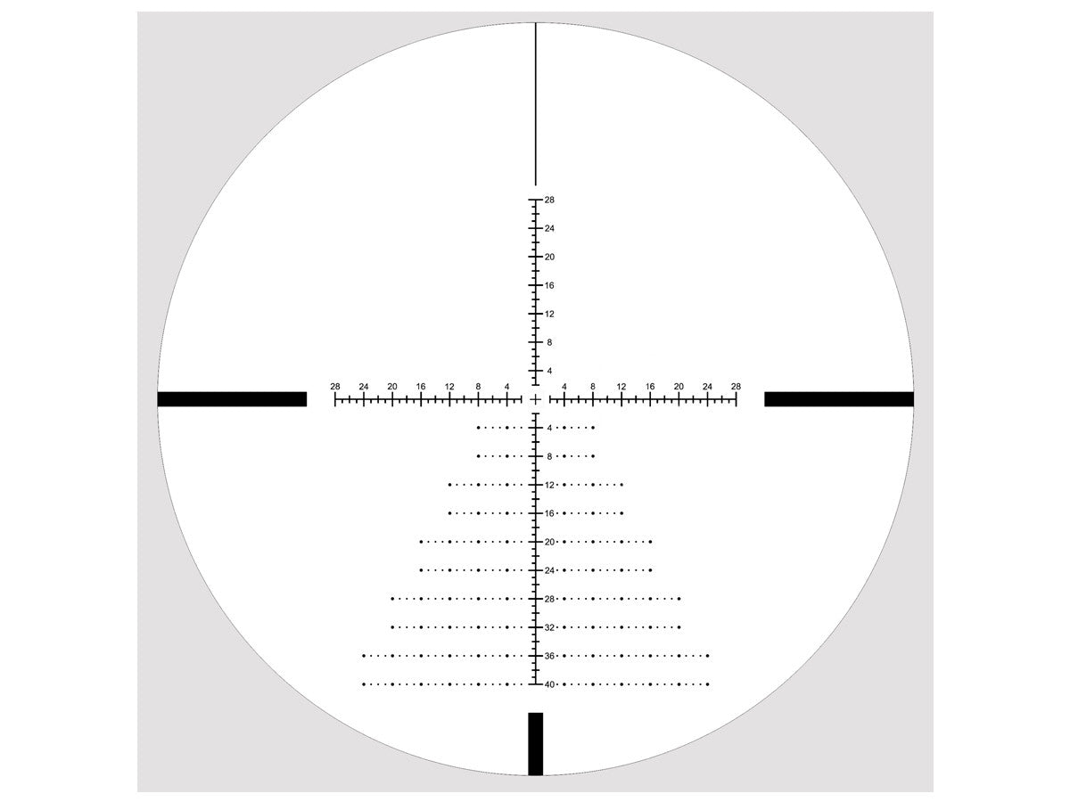 Falcon Endura 25 3.5-25x56 FFP Rifle Scope, 1/4 MOA, 34mm Tube