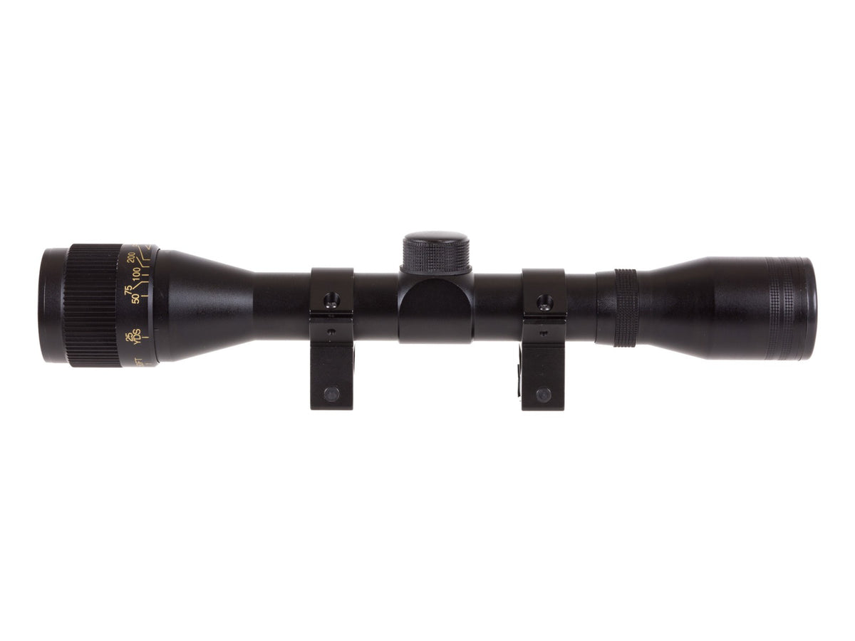 Winchester 4x32 AO Rifle Scope, Rings