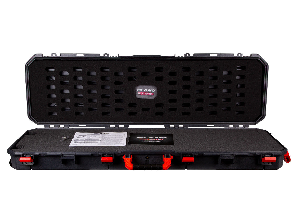 Plano All Weather Rifle Case w/ Rustrictor, Wheeled, 52"