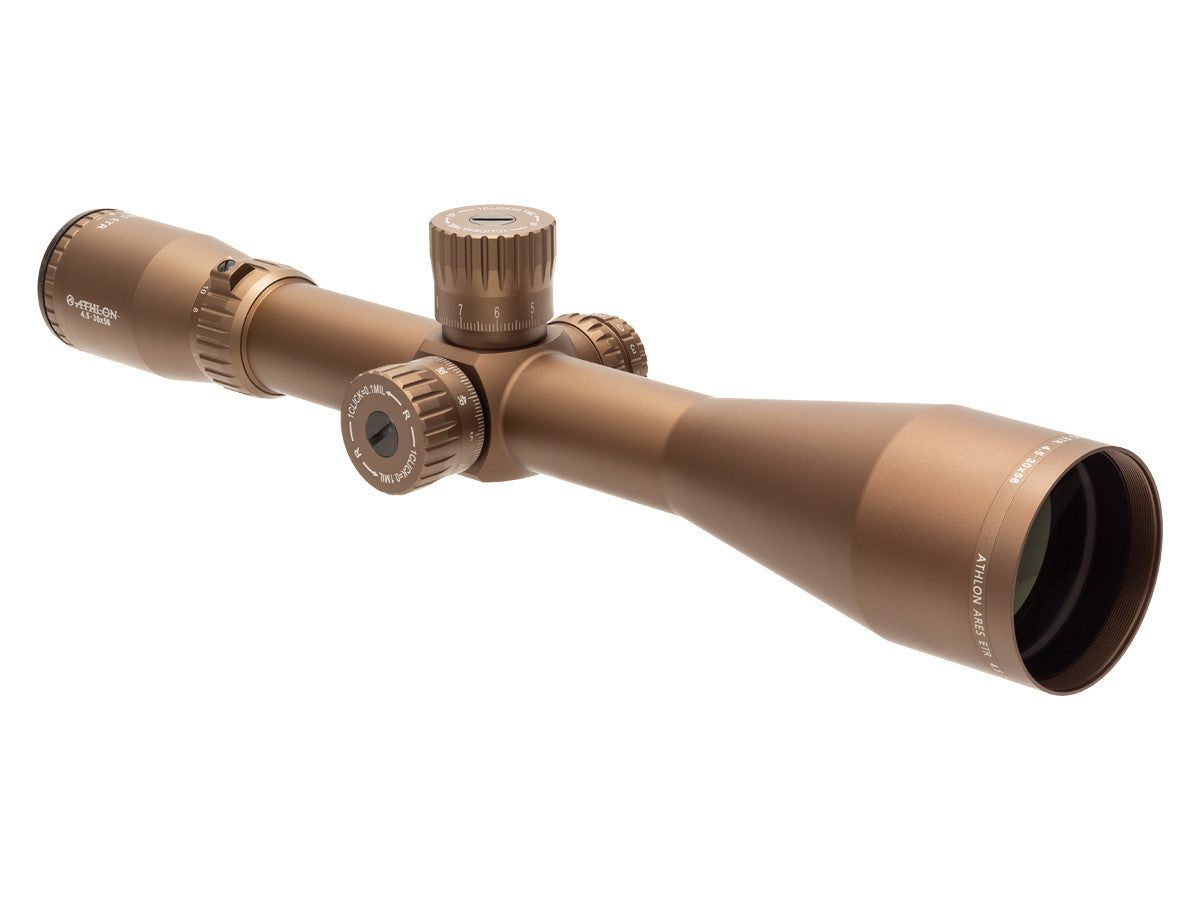 Athlon Optics 4.5-30x56 Ares ETR APRS1 FFP, .1 MIL, 34mm Tube, Bronze
