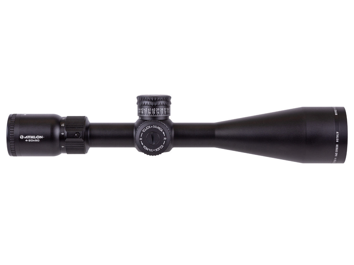 Athlon Optics 4-20x50 Heras SPR AAGR2 SFP, 1/4 MOA, 1" Tube