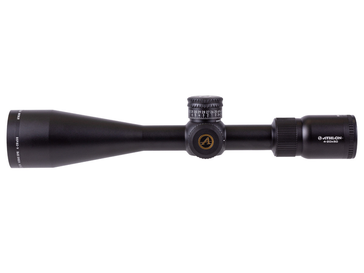 Athlon Optics 4-20x50 Heras SPR AAGR2 SFP, 1/4 MOA, 1" Tube