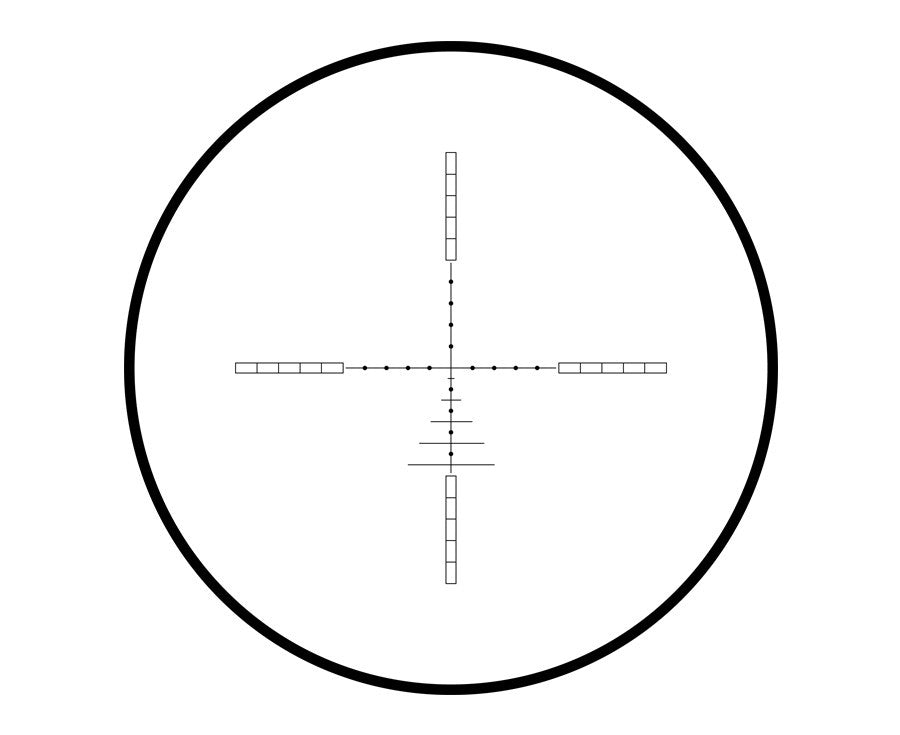 Hawke Sport Optics Airmax 4-12x40 AO Rifle Scope, AMX Reticle, 1/4 MOA, 1" Tube