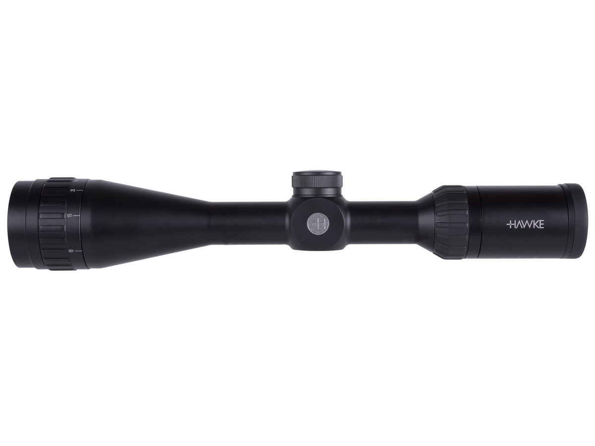 Hawke Sport Optics Airmax 4-12x40 AO Rifle Scope, AMX Reticle, 1/4 MOA, 1" Tube