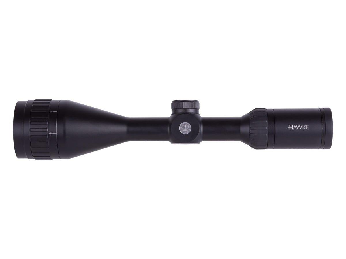 Hawke Sport Optics Airmax 4-12x50 AO Rifle Scope, AMX Reticle, 1/4 MOA, 1" Tube