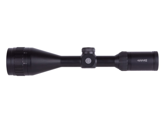 Hawke Sport Optics Airmax 4-12x50 AO Rifle Scope, AMX Reticle, 1/4 MOA, 1" Tube
