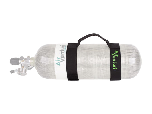 Air Venturi Air Tank Carrier With Logo, Large, Fits AV-4500HPT & Other 5" to 7" Diameter Air Tanks