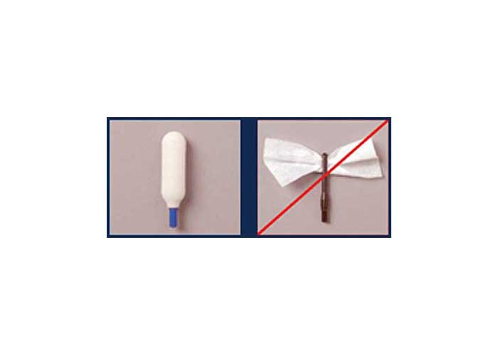 Super Brush Swab-its Bore-tips Foam Cleaning Swabs, .22 Cal, 8-32 Threads, 6ct