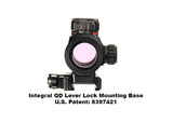 Leapers UTG ITA Red-Green Dot Sight, 4 MOA, Quick-Detach Lever Lock Picatinny Mount