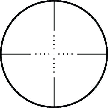 Hawke Sport Optics 2-7x32 AO Sport HD Rifle Scope, Mil-Dot Reticle, 1/4 MOA, 1" Tube