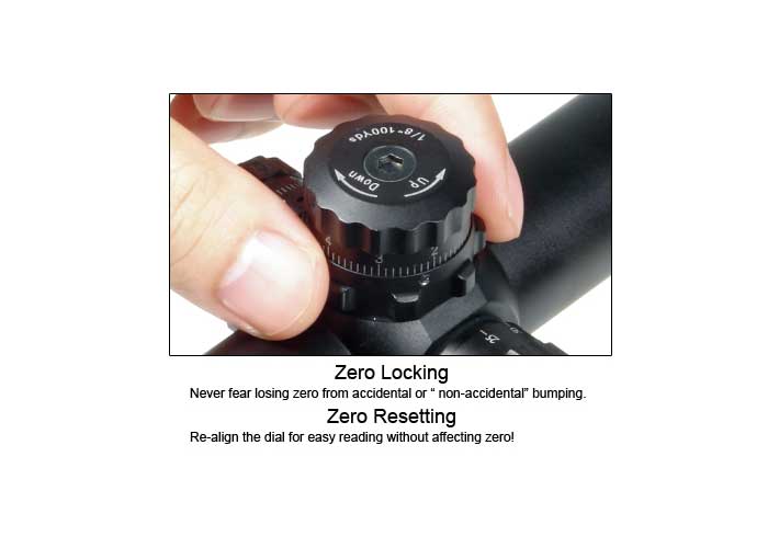 Leapers UTG 4-16x44 AO Accushot SWAT Rifle Scope, EZ-TAP, Illuminated Mil-Dot Reticle, 1/4 MOA, 30mm Tube, Lever-Lock Weaver Rings