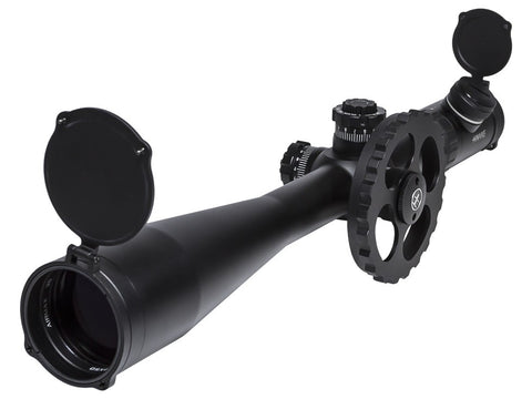 Hawke Sport Optics 8-32x50 AO Airmax 30 SF Rifle Scope, Ill. AMX Etched Glass Mil-Dot Reticle, 1/4 MOA, 30mm Tube