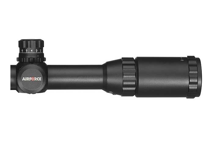 AirForce Airguns 3-9x50 AO Rifle Scope, Ill. Mil-Dot Reticle, 1/4 MOA, 1" Tube