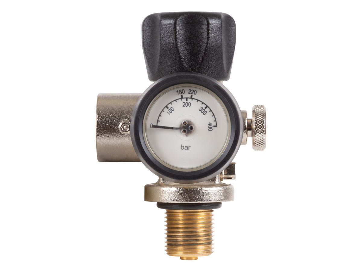 Air Venturi HP Valve With Burst Disc, 7/8 UNF, 4500 PSI