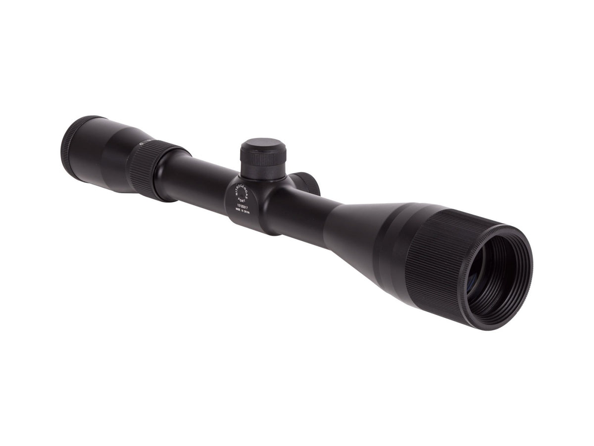 Mantis 3-9x40 AO Rifle Scope, Mil-Dot Reticle, 1/4 MOA, 1" Tube