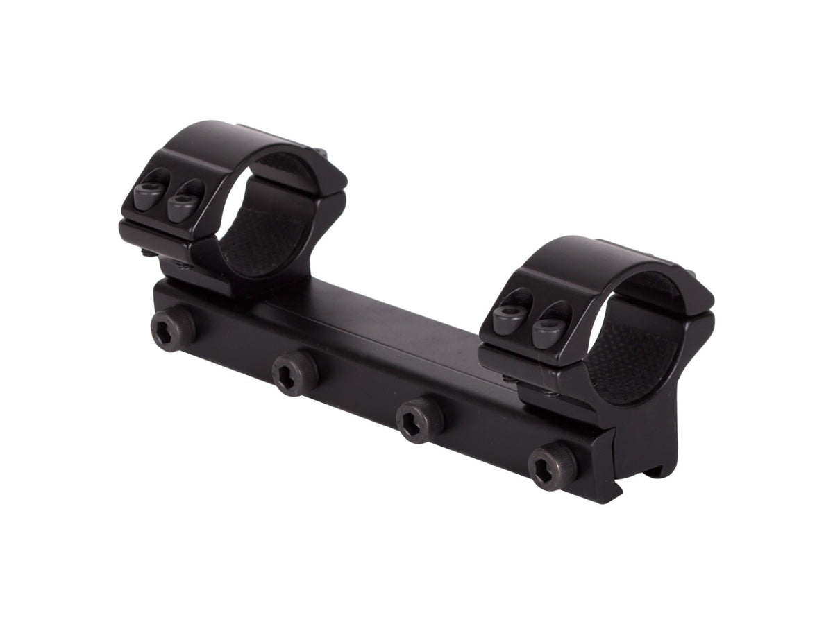 Hawke 1-Pc Mount, 1" Rings, 9-11mm Rail, Medium, Matte Black