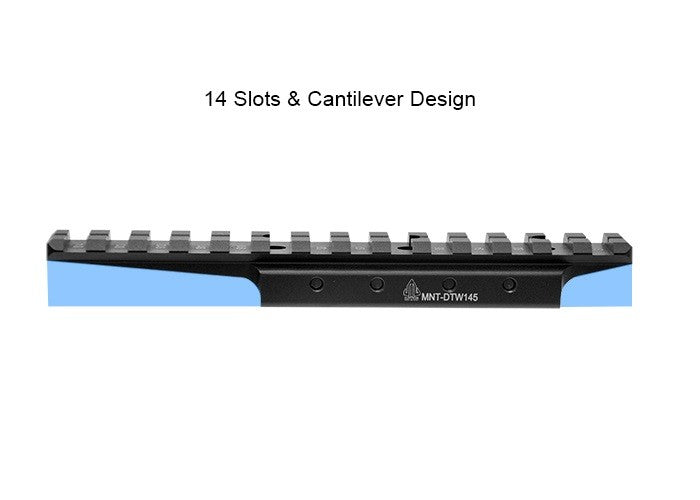 UTG Universal Dovetail To  Picatinny/Weaver Adapter