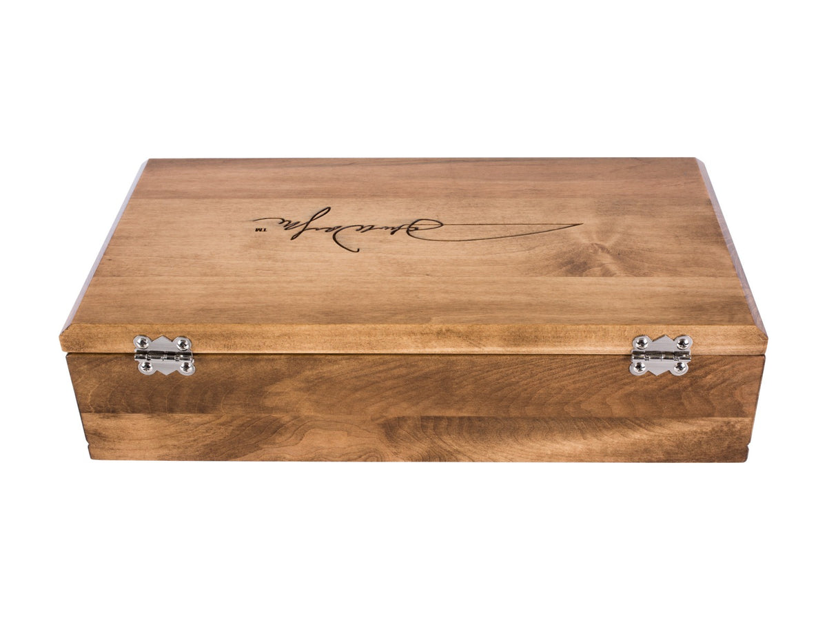 Western Justice John Wayne Signature Wood Case
