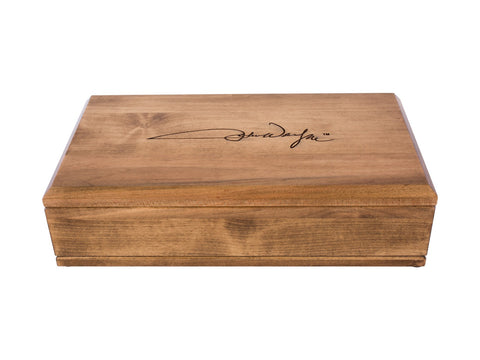 Western Justice John Wayne Signature Wood Case