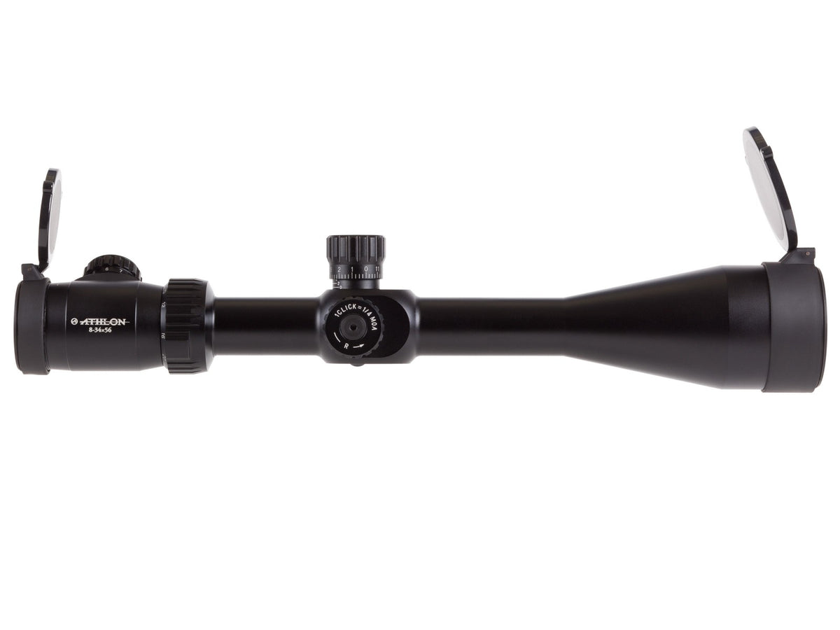 Athlon Optics 8-34x56 Argos BTR Tactical Rifle Scope, FFP Ill. APMR Reticle, 0.1 MIL, 30mm Tube