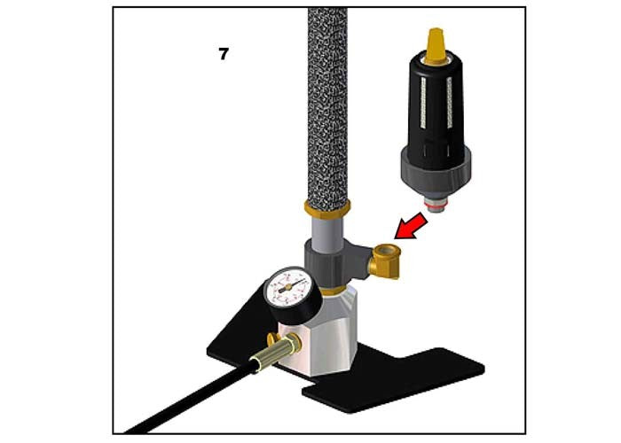 Air Venturi/Hill Hand Pump Dry-Pac Refill