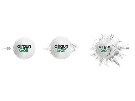 Airgun Golf Exploding Golf Ball, 9ct