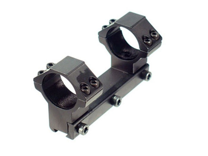 Leapers Accushot 1-Pc Mount w/30mm Rings, High, 11mm Dovetail