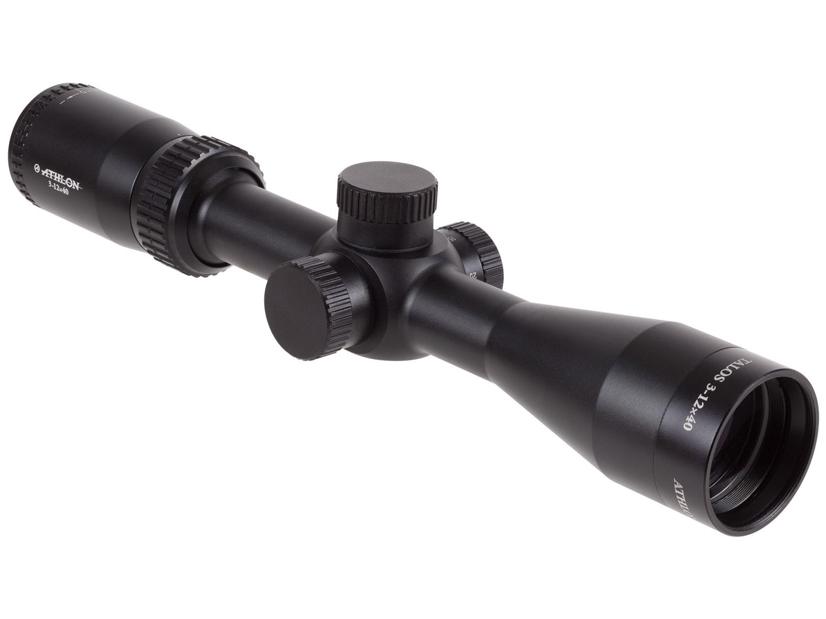 Athlon Optics 3-12x40 Talos, Mil-Dot Reticle, 1/4 MOA, 1" Tube
