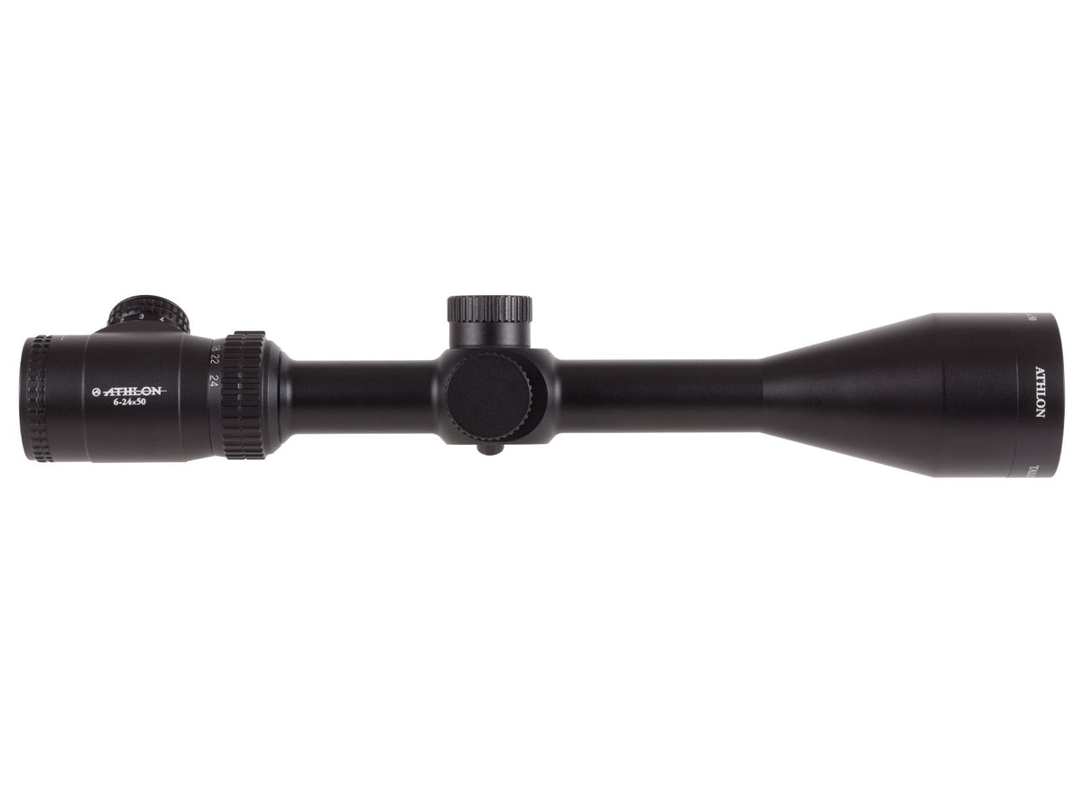 Athlon Optics 6-24x50 Talos, Ill. ATMR1 MIL Reticle, 0.1 MIL, 1" Tube