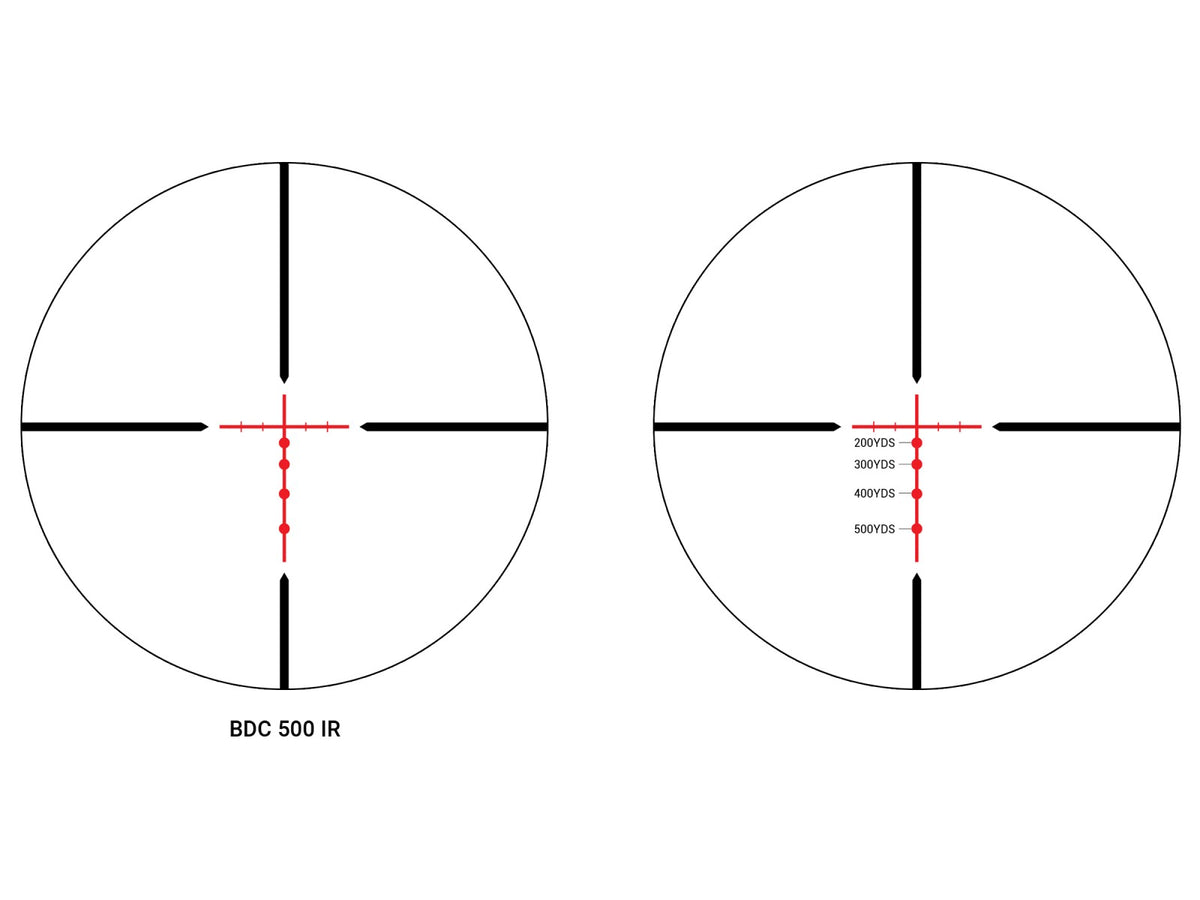 Athlon Optics 6-18x44 Neos, Ill. BDC 500 Reticle, 1/4 MOA, 1" Tube