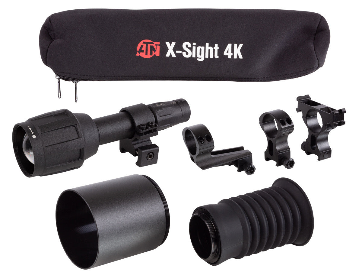 ATN X-Sight-4K, 3-14x Pro Edition Smart Day/Night Hunting Rifle Scope