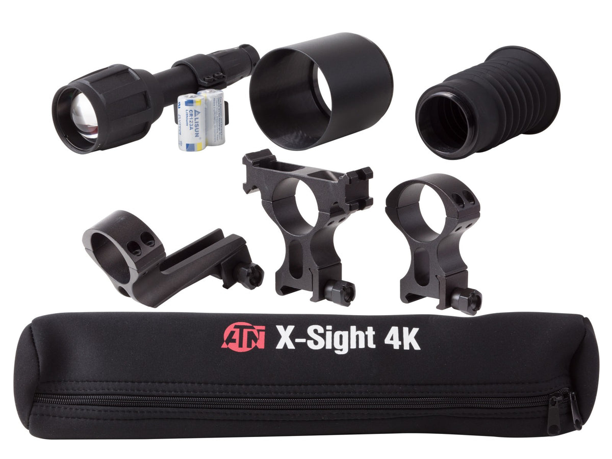 ATN X-Sight-4K, 5-20x Pro Edition Smart Day/Night Hunting Rifle Scope