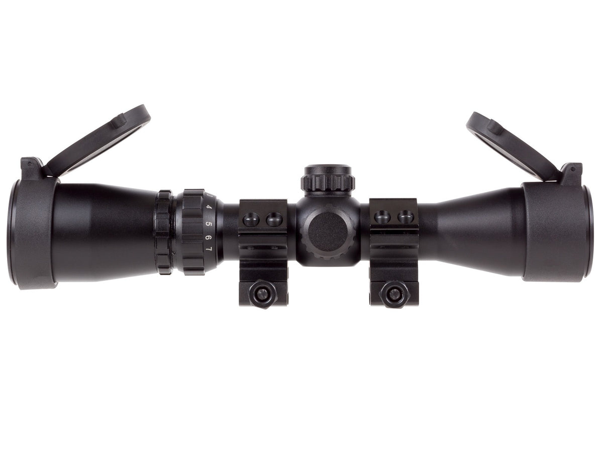 UTG 2-7x32 Handgun Scope, Ill. PDC Reticle, 1/4 MOA, 1" Tube