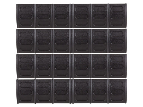 JBU Rail Covers 4 pieces, Black