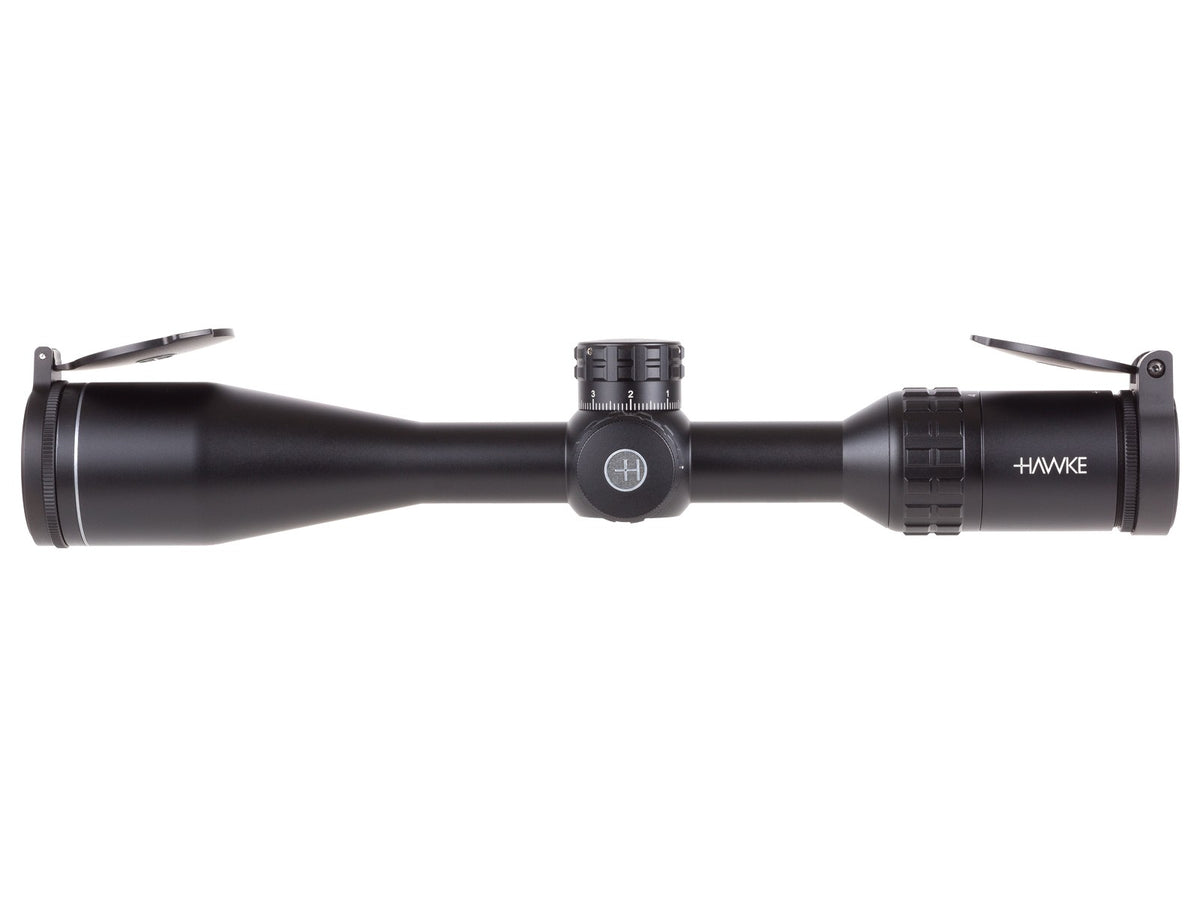Hawke 4-20x44 AO Frontier IR Rifle Scope Mil Pro (20x) Reticle, 1/10 MRAD 1" Mono-tube