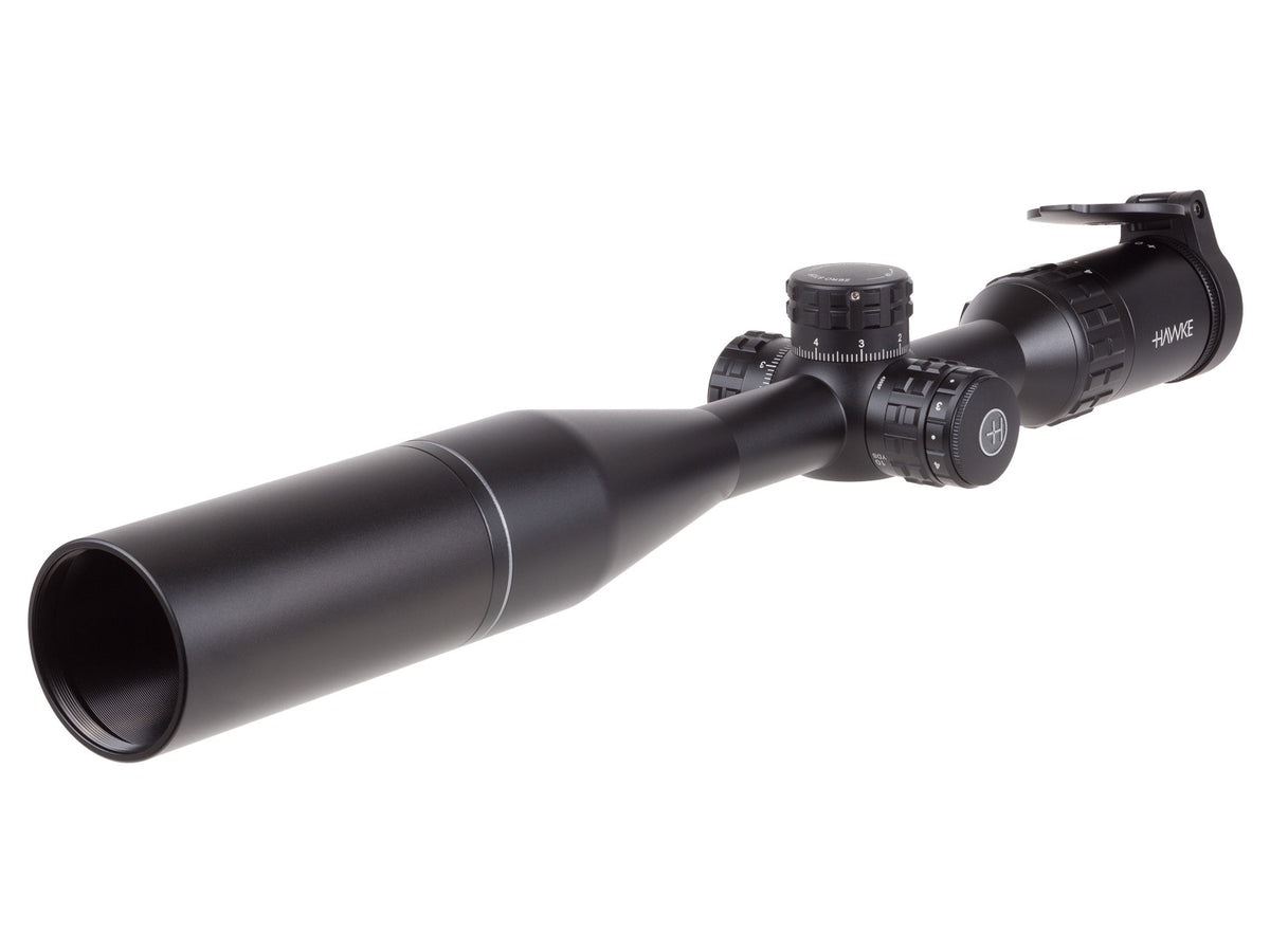 Hawke 4-20x44 AO Frontier IR Rifle Scope Mil Pro (20x) Reticle, 1/10 MRAD 1" Mono-tube