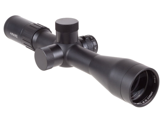 Hawke 4-16x44 Airmax 30 SF Compact Riflescope, Ill. AMX IR, 1/10 MRAD, 30mm