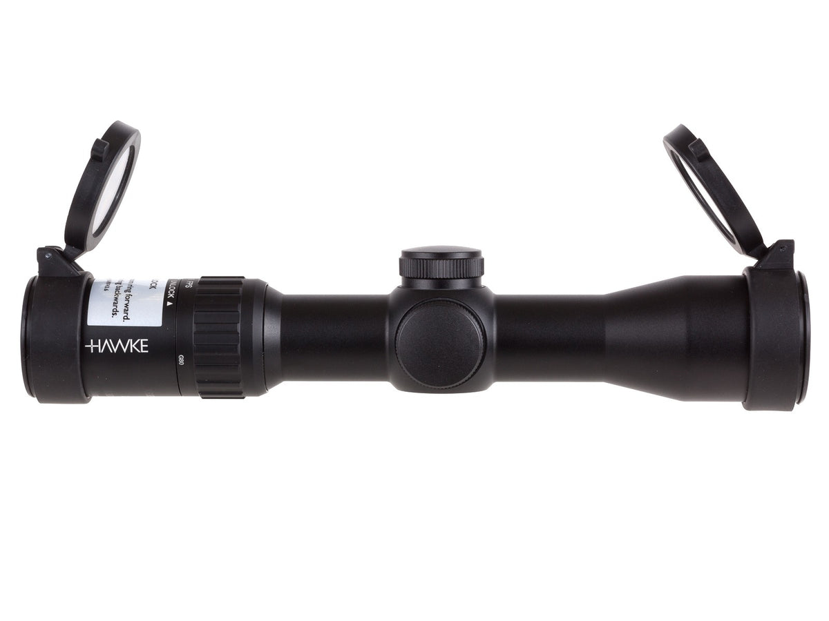 Hawke 2-8x36 XB 30 Compact, Illuminated SR Reticle Crossbow Scope, 1/2 MOA, 30mm