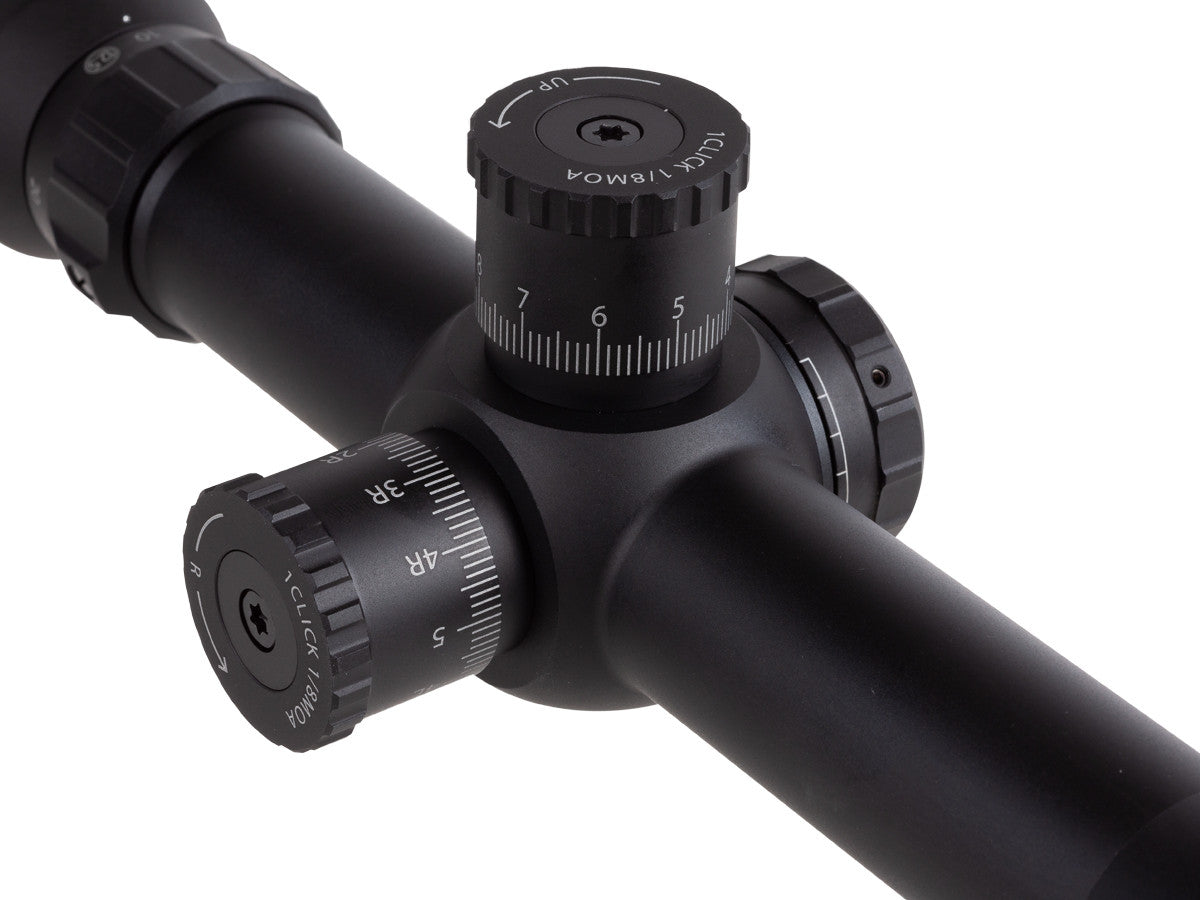 Falcon Optical Systems 10-50x60, X50 Field Target Riflescope, MOA200 SFP Reticle, 1/8 MOA, 30mm