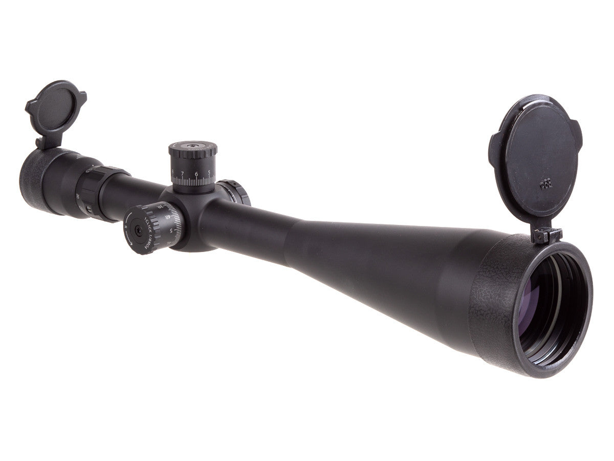 Falcon Optical Systems 10-50x60, X50 Long Range Riflescope, MOA200 SFP Reticle, 1/8 MOA, 30mm