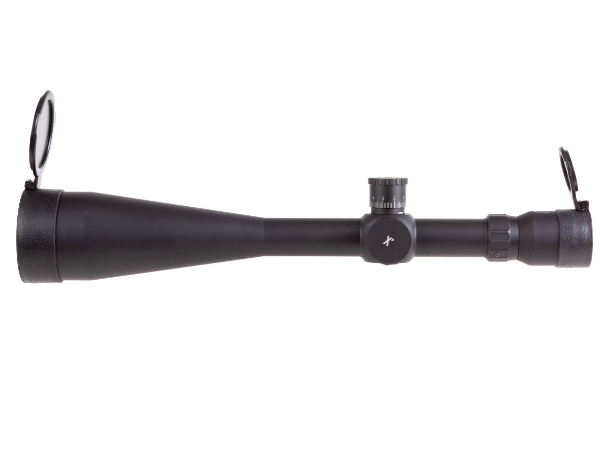 Falcon Optical Systems 10-50x60, X50 Long Range Riflescope, MOA200 SFP Reticle, 1/8 MOA, 30mm