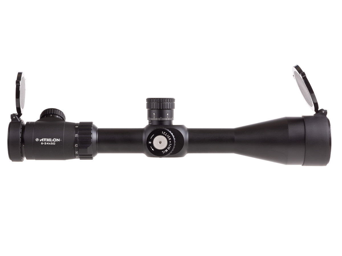 Athlon Optics 6-24x50 Argos BTR Gen2 Rifle Scope, FFP, APMR IR MIL, 30mm Tube